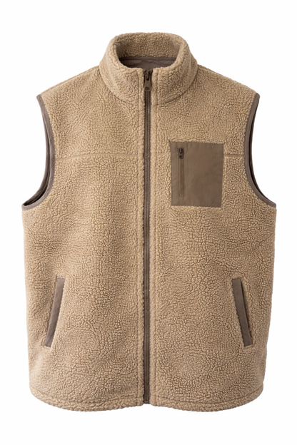 Cozy Teddy fleece Gilet-Body Warmer-Waistcoat for Men and Women