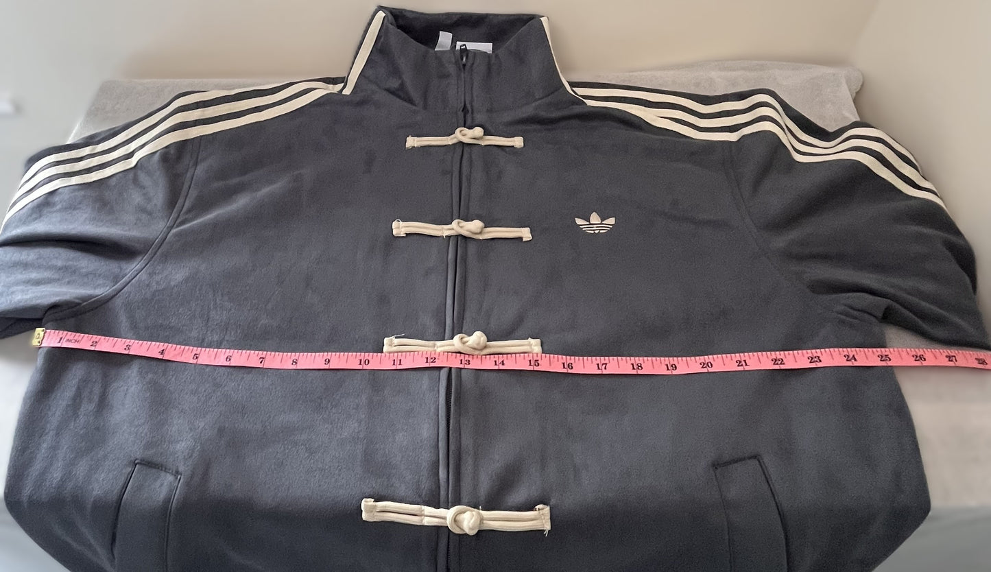 Chinese-Inspired Track Top-Jacket. Loose Fit, Lightweight Streetwear top - Unisex