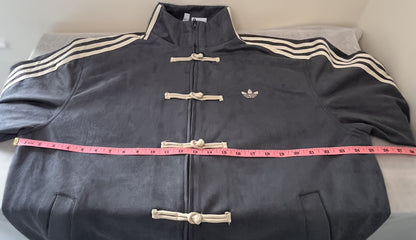 Chinese-Inspired Track Top-Jacket. Loose Fit, Lightweight Streetwear top - Unisex