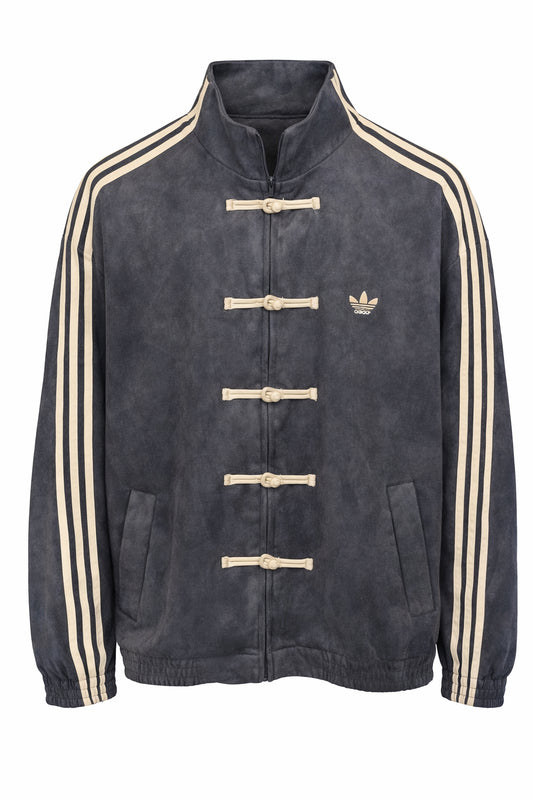 Chinese-Inspired Track Top-Jacket. Loose Fit, Lightweight Streetwear top - Unisex
