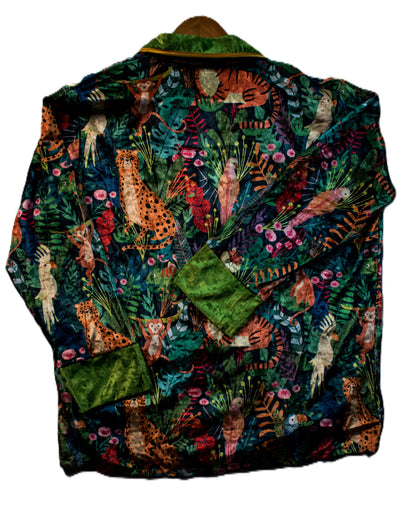 Womans Jungle Print Pyjamas