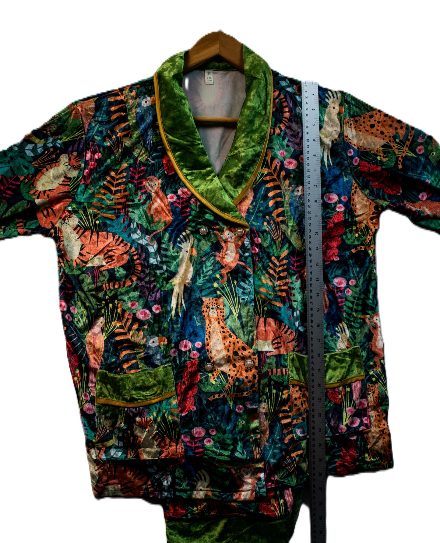 Womans Jungle Print Pyjamas