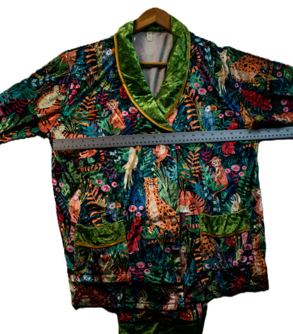 Womans Jungle Print Pyjamas