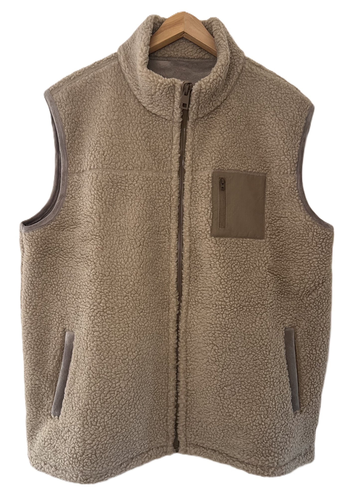 Cozy Teddy fleece Gilet-Body Warmer-Waistcoat for Men and Women