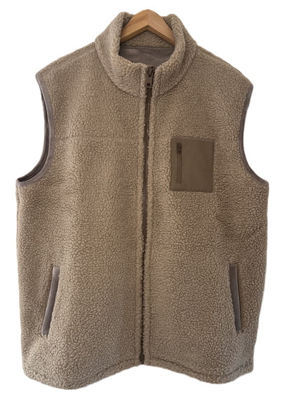 Cozy Teddy fleece Gilet-Body Warmer-Waistcoat for Men and Women