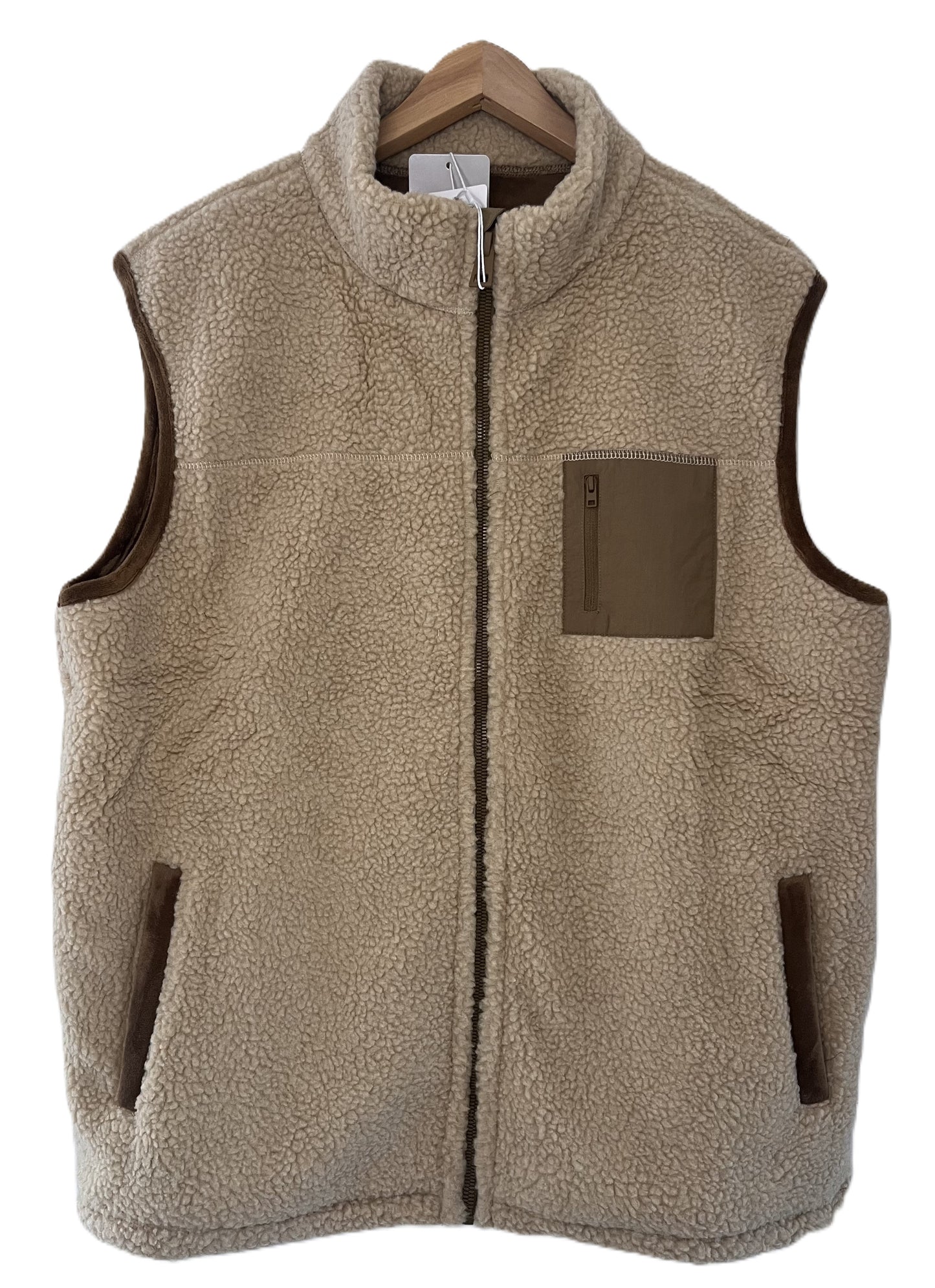 Cozy Teddy fleece Gilet-Body Warmer-Waistcoat for Men and Women