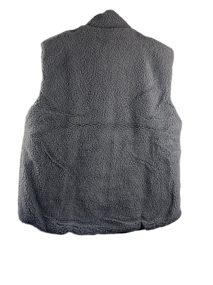 Teddy Fleece Gilet-Body Warmer-Waistcoat for Men and Women - Blue/Grey or Khaki